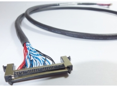 LVDS display cable with HIROSE (D Type, FX15...) Series