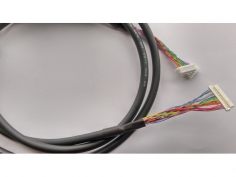 LVDS display cable with JST (SH, SHD, SHLD, SHLV, PH, PHD...) Series